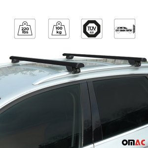 MINI Cooper Clubman Roof Racks - Omac - Beamar 2Pcs - Black - '15-'19